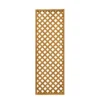 2ft Diamond Lattice Pine Trellis Panel, Pack Of 5 (W)183cm X (H)61cm