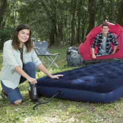 Bestway Blue Double Airbed -Garden Tool Store bestway blue double airbed6942138916225 06i bq