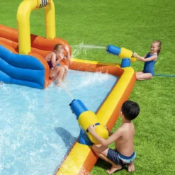 Bestway Multicolour Rectangular Super Speedway Water Park -Garden Tool Store bestway multicolour rectangular super speedway water park6942138984859 06i bq