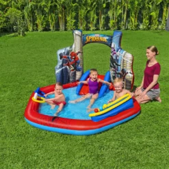 Bestway Multicolour Small Marvel - Spiderman Play Centre -Garden Tool Store bestway multicolour small marvel spiderman play centre6941607331750 01i