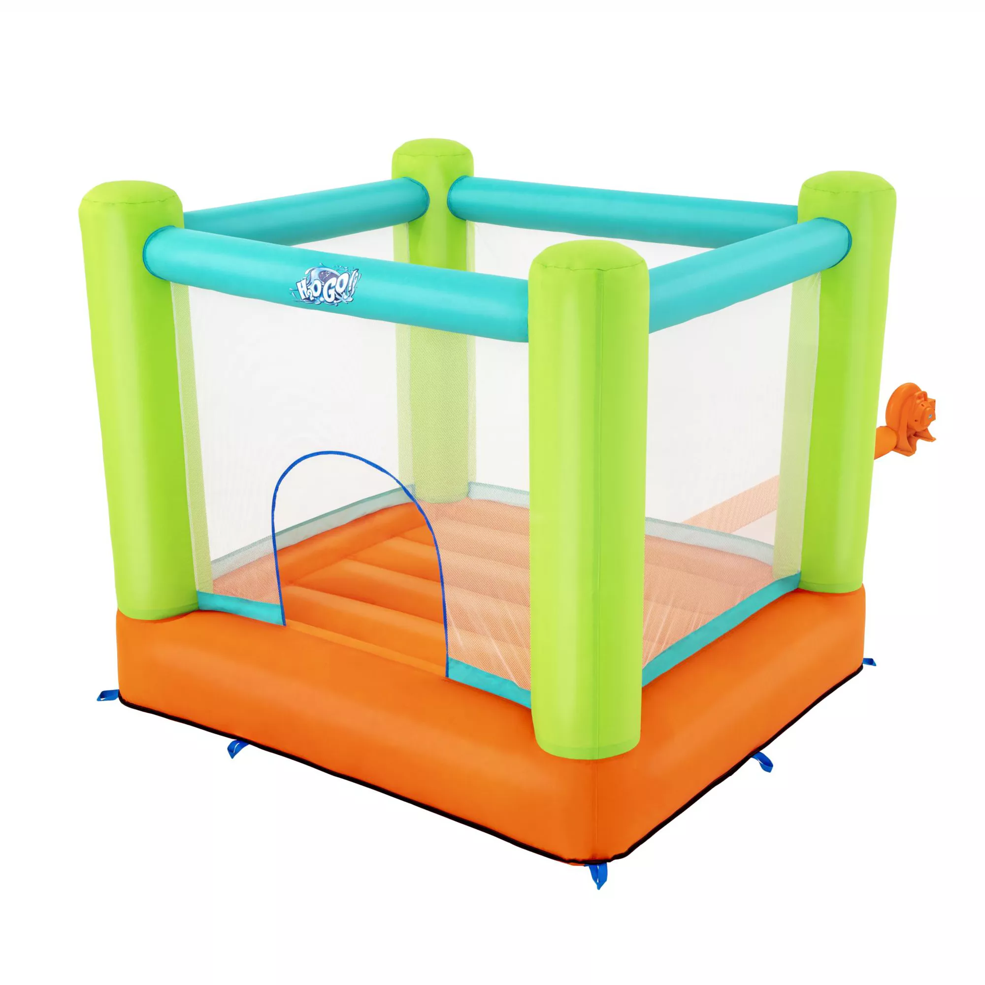 Bestway Multicolour Small Rectangular Bouncy Castle 1 Bestway Multicolour Small Rectangular Bouncy Castle