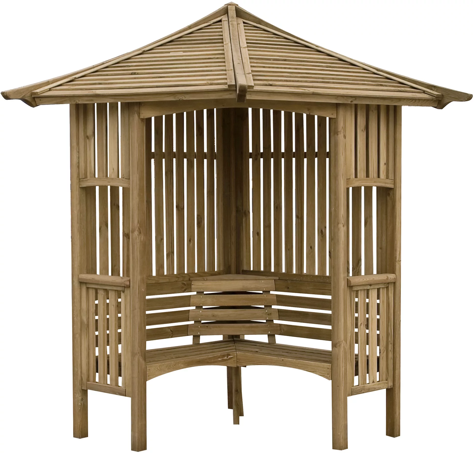 Blooma Solway Corner Arbour, (H)2500mm (W)1730mm (D)1730mm - Assembly Service Included 2 Blooma Solway Corner Arbour, (H)2500mm (W)1730mm (D)1730mm - Assembly Service Included - Image 2
