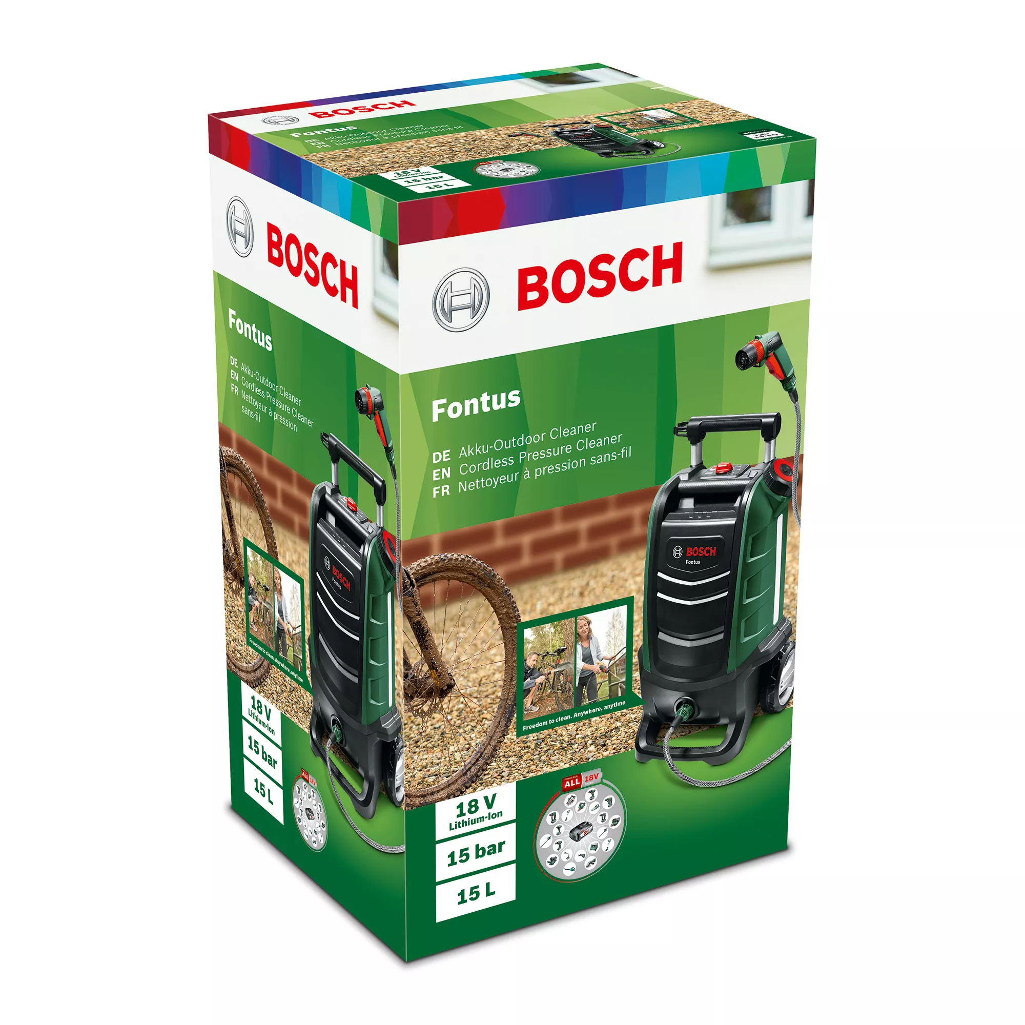 Bosch Power For All Cordless 18V Pressure Washer 2 Bosch Power For All Cordless 18V Pressure Washer - Image 2