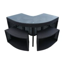 Canadian Spa Company Brown Corner Bar & Stools -Garden Tool Store canadian spa company brown corner bar stools0700697210941 21c