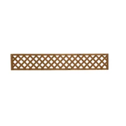 Diamond Pine Trellis Panel, Pack Of 5 (W)183cm X (H)32cm -Garden Tool Store diamond pine trellis panel pack of 5 w 183cm x h 32cm5013053173480 02bq