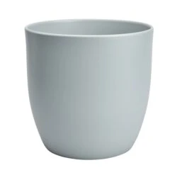 Duck Egg Ceramic Round Plant Pot (Dia)27cm