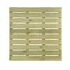 Durance Green Softwood Deck Tile (L)1m (W)1000mm (T)28mm
