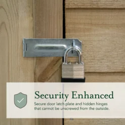 Forest Garden 10x10 Apex Pressure Treated Overlap Wooden Shed With Floor -Garden Tool Store forest garden 10x10 apex pressure treated overlap wooden shed with floor5013053192801 06t