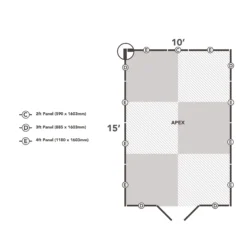 Forest Garden 10x15 Apex Pressure Treated Overlap Wooden Shed With Floor (Base Included) 18 Forest Garden 10x15 Apex Pressure Treated Overlap Wooden Shed With Floor (Base Included) -Garden Tool Store forest garden 10x15 apex pressure treated overlap wooden shed with floor base included 5013053192818 02t