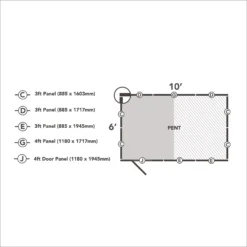 Forest Garden 10x6 Pent Pressure Treated Overlap Wooden Shed With Floor - Assembly Service Included -Garden Tool Store forest garden 10x6 pent pressure treated overlap wooden shed with floor assembly service included5013053192894 02t