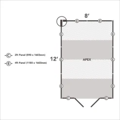 Forest Garden 12x8 Ft Apex Overlap Wooden Shed With Floor - Assembly Service Included -Garden Tool Store forest garden 12x8 ft apex overlap wooden shed with floor assembly service included5013053192887 02t