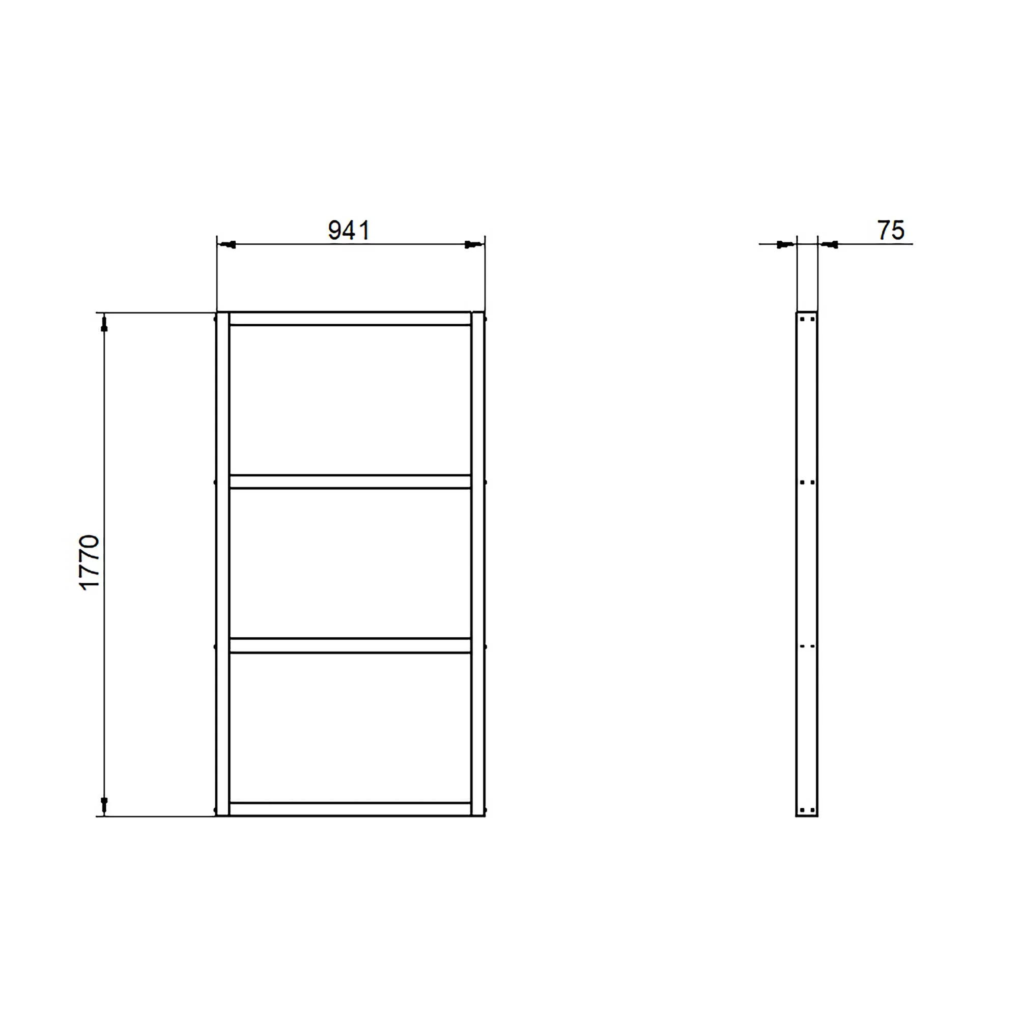 Forest Garden 6x3 Timber Shed Base (L) 94cm X (W) 177cm 4 Forest Garden 6x3 Timber Shed Base (L) 94cm X (W) 177cm - Image 4