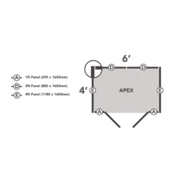 Forest Garden 6x4 Apex Pressure Treated Overlap Wooden Shed With Floor - Assembly Service Included -Garden Tool Store forest garden 6x4 apex pressure treated overlap wooden shed with floor assembly service included5013053192122 02t