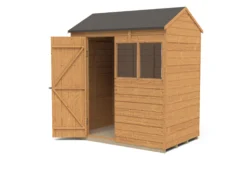 Forest Garden 6x4 Reverse Apex Dip Treated Overlap Wooden Shed With Floor -Garden Tool Store forest garden 6x4 reverse apex dip treated overlap wooden shed with floor5013053178102 21c bq