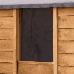 Forest Garden 6x4 Reverse Apex Dip Treated Overlap Wooden Shed With Floor -Garden Tool Store forest garden 6x4 reverse apex dip treated overlap wooden shed with floor5013053178102 39c bq