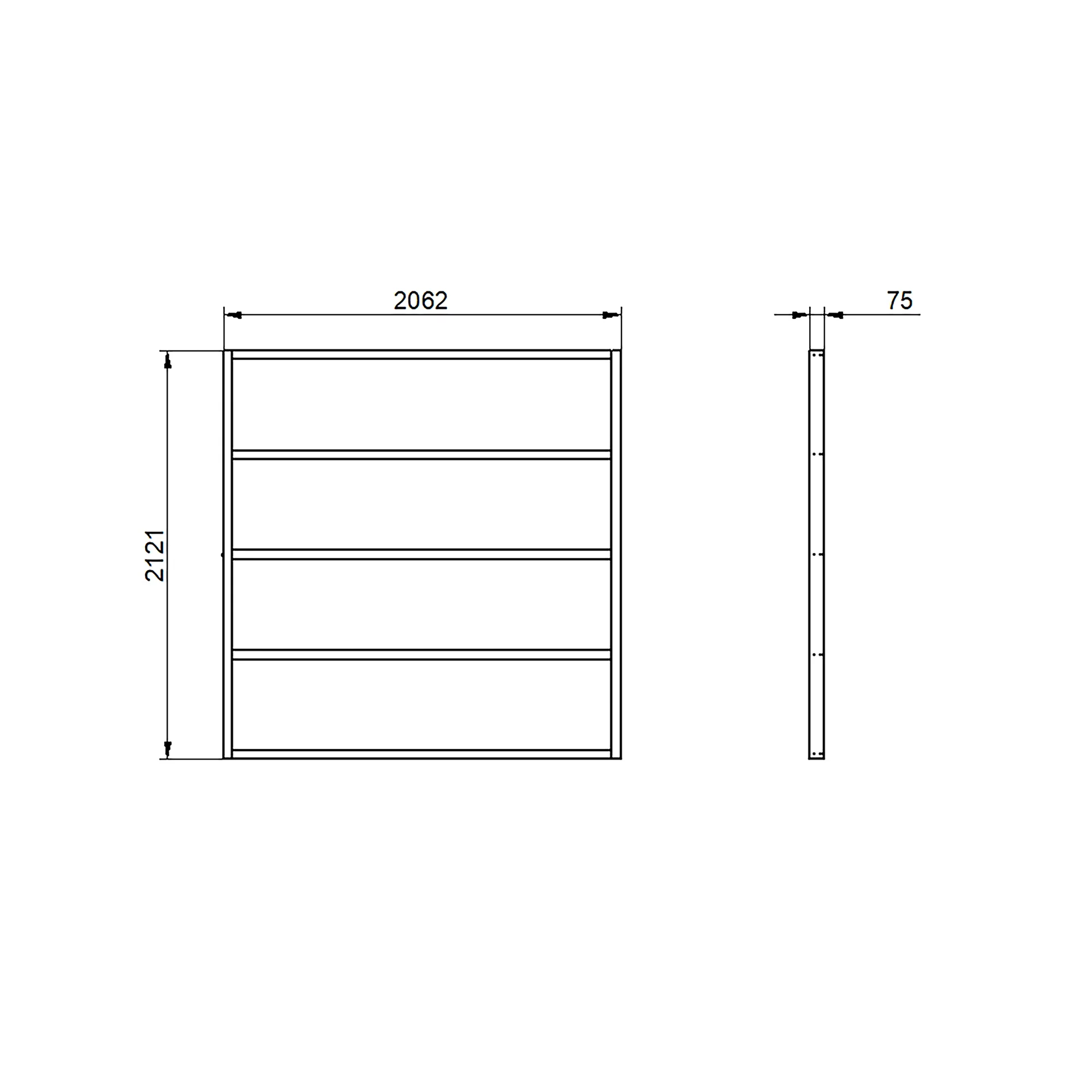 Forest Garden 7x7 Timber Shed Base (L) 206cm X (W) 0.21cm - Assembly Service Included 2 Forest Garden 7x7 Timber Shed Base (L) 206cm X (W) 0.21cm - Assembly Service Included - Image 2