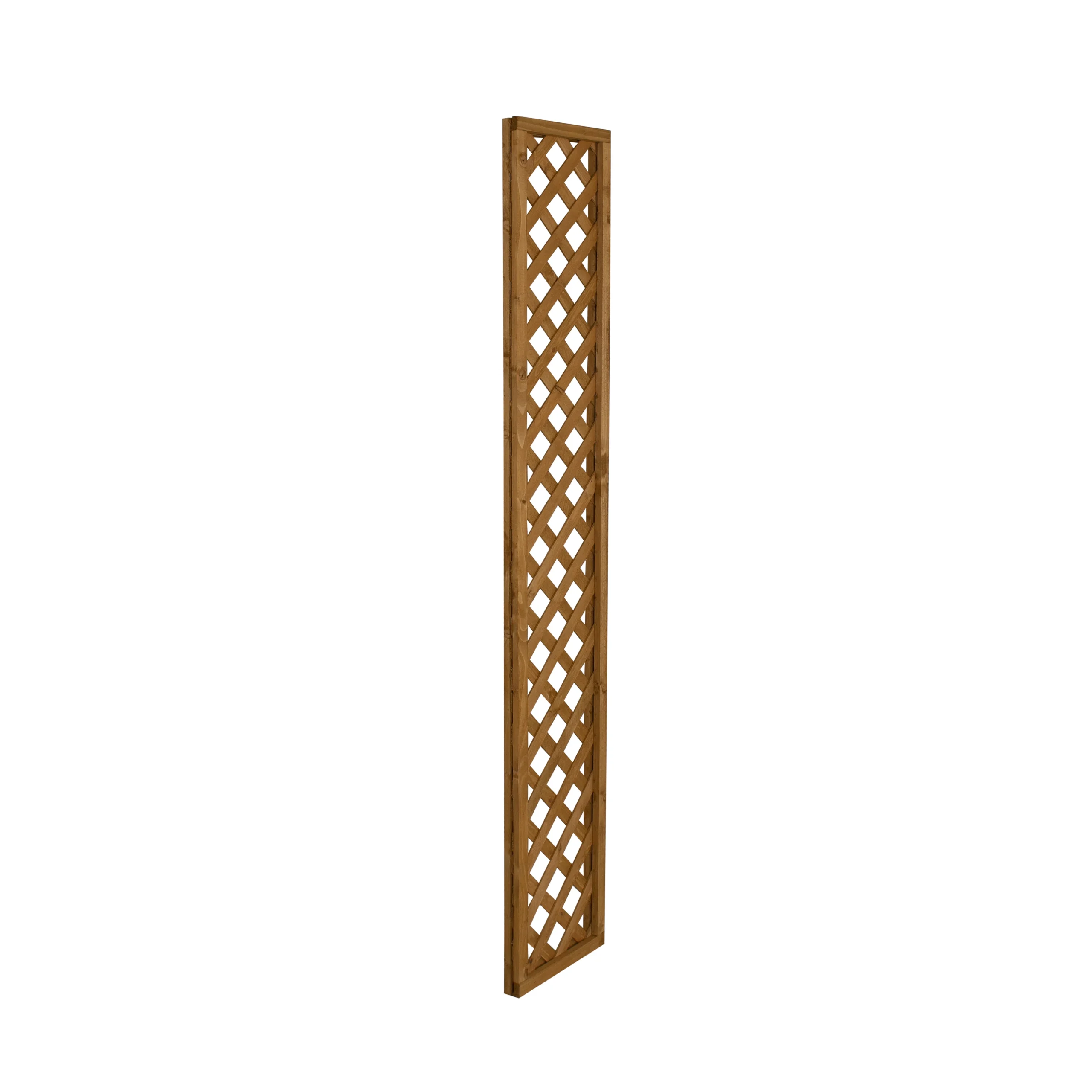 Forest Garden Diamond European Softwood Trellis Panel (W)32cm X (H)183cm 4 Forest Garden Diamond European Softwood Trellis Panel (W)32cm X (H)183cm - Image 4