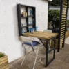 Forest Garden Fold Down Timber Garden Bar (Base Not Required)