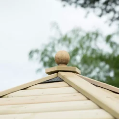 Forest Garden Hexagonal Gazebo, (W)3.3m (D)2.84m -Garden Tool Store forest garden hexagonal gazebo w 3 3m d 2 84m5013053163351 06i