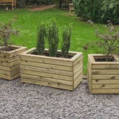 Forest Garden Linear Wooden Rectangular Planter 13 Forest Garden Linear Wooden Rectangular Planter -Garden Tool Store forest garden linear wooden rectangular planter5013053160299 04i bq