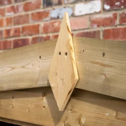 Forest Garden Overlap Timber 6x5 Ft Apex Log Store -Garden Tool Store forest garden overlap timber 6x5 ft apex log store5013053189962 08i