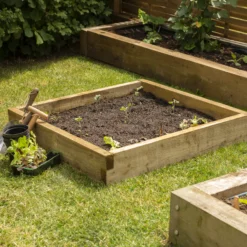 Forest Garden Rectangular Raised Bed Kit -Garden Tool Store forest garden rectangular raised bed kit5013053182338 03i bq