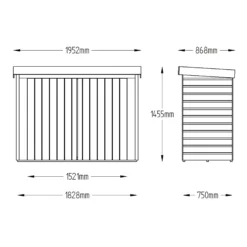 Forest Garden Shiplap Wooden 6x3 Pent Garden Storage 23 Forest Garden Shiplap Wooden 6x3 Pent Garden Storage -Garden Tool Store forest garden shiplap wooden 6x3 pent garden storage5013053162842 01t bq