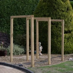 Forest Garden Sleeper European Softwood Arch (H) 240cm X (W) 160cm Set Of 3 10 Forest Garden Sleeper European Softwood Arch (H) 240cm X (W) 160cm Set Of 3 -Garden Tool Store forest garden sleeper european softwood arch h 240cm x w 160cm set of 35013053190081 04i