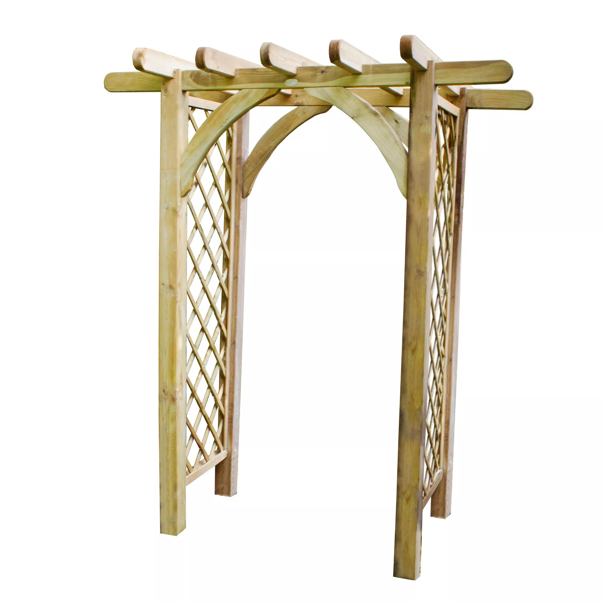 Forest Garden Ultima Arch Pergola, (H)2450mm (W)1820mm 2 Forest Garden Ultima Arch Pergola, (H)2450mm (W)1820mm - Image 2