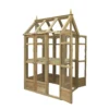 Forest Garden Victorian Walk Around 4x3 Greenhouse With Auto Vent