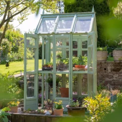 Forest Garden Victorian Walk Around 4x3 Greenhouse With Auto Vent -Garden Tool Store forest garden victorian walk around 4x3 greenhouse with auto vent5013053176368 04i