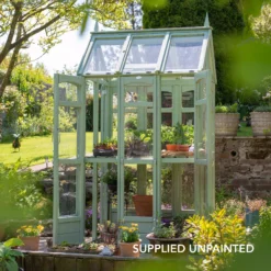 Forest Garden Victorian Walk Around 4x3 Greenhouse With Auto Vent -Garden Tool Store forest garden victorian walk around 4x3 greenhouse with auto vent5013053176368 05i