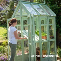 Forest Garden Victorian Walk Around 4x3 Greenhouse With Auto Vent -Garden Tool Store forest garden victorian walk around 4x3 greenhouse with auto vent5013053176368 09i