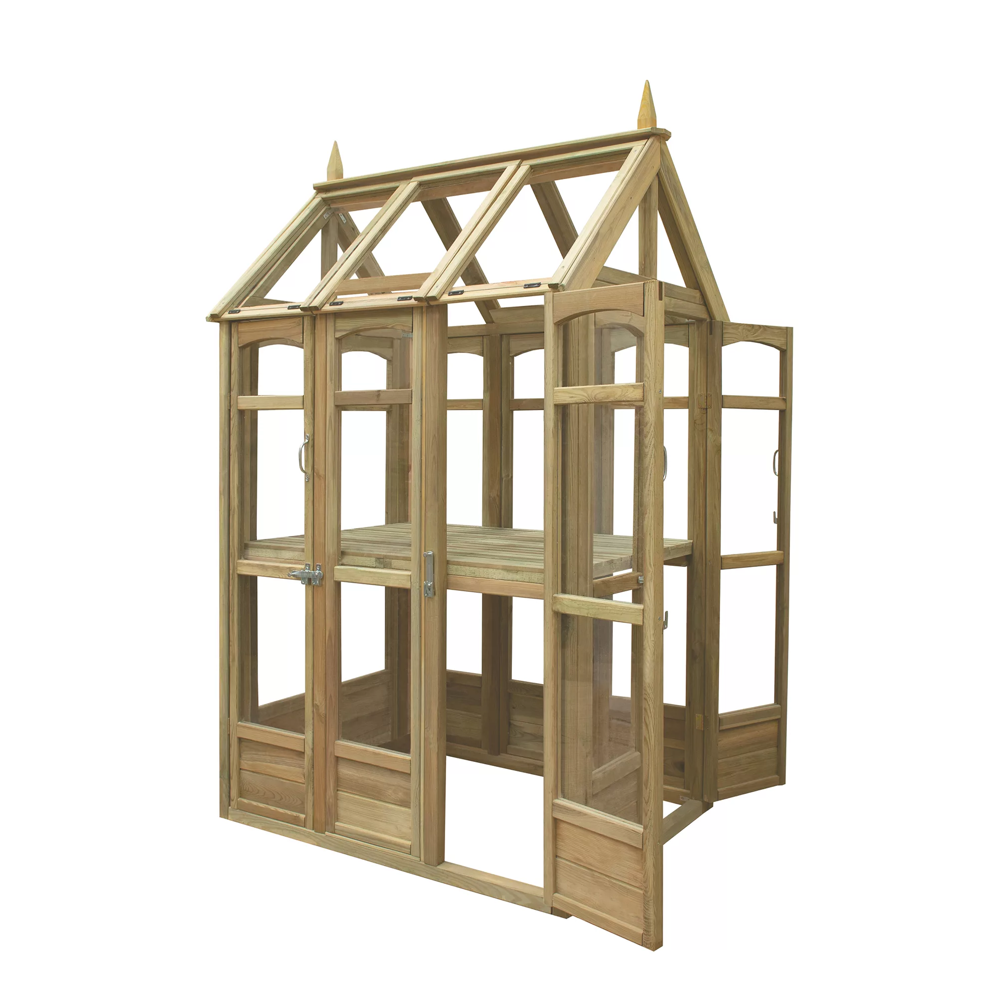 Forest Garden Victorian Walk Around 4x3 Greenhouse 1 Forest Garden Victorian Walk Around 4x3 Greenhouse