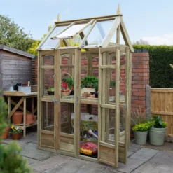 Forest Garden Victorian Walk Around 4x3 Greenhouse 35 Forest Garden Victorian Walk Around 4x3 Greenhouse -Garden Tool Store forest garden victorian walk around 4x3 greenhouse5013053176320 01i