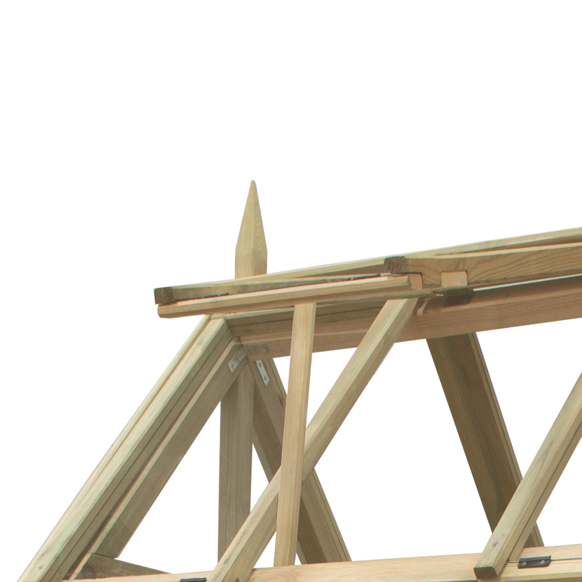 Forest Garden Victorian Walk Around 4x3 Greenhouse 2 Forest Garden Victorian Walk Around 4x3 Greenhouse - Image 2