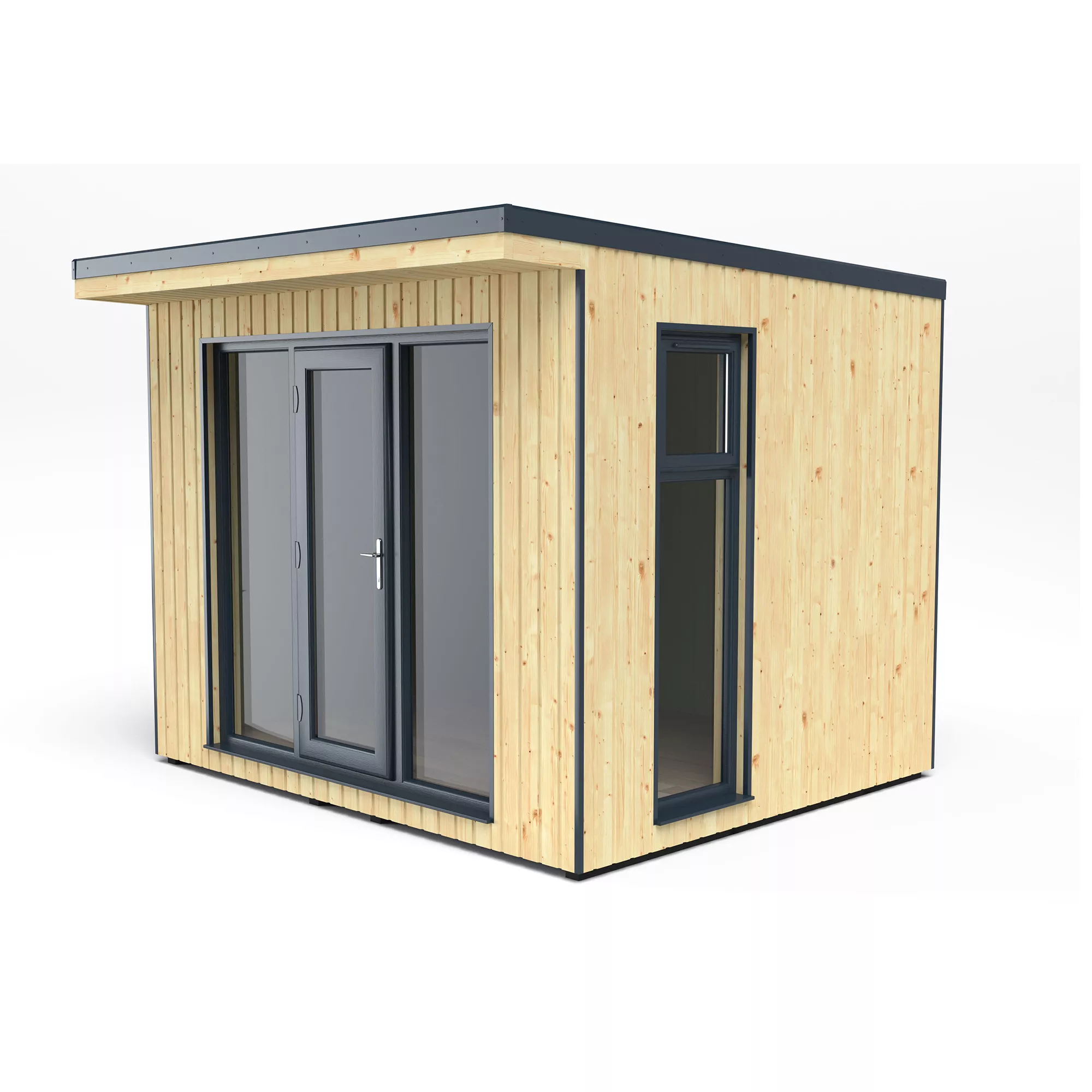 Forest Garden Xtend 10x9 Pent Tongue & Groove Garden Office With Single Door 3 Forest Garden Xtend 10x9 Pent Tongue & Groove Garden Office With Single Door - Image 3