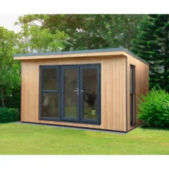 Forest Garden Xtend+ 13x11 Pent Tongue & Groove Garden Office - Assembly Service Included