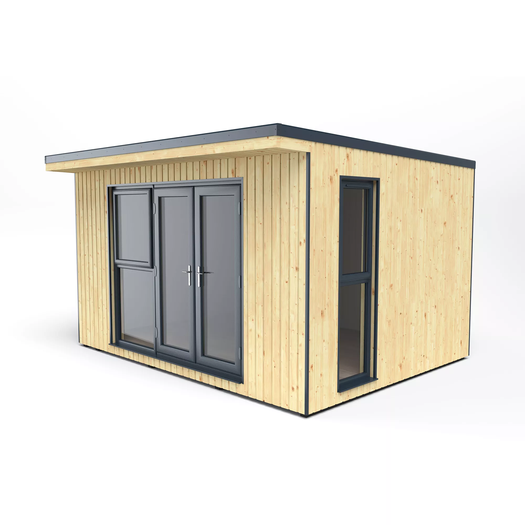 Forest Garden Xtend+ 13x11 Pent Tongue & Groove Garden Office - Assembly Service Included 3 Forest Garden Xtend+ 13x11 Pent Tongue & Groove Garden Office - Assembly Service Included - Image 3