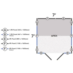 Forest Garden Xtend 8x9 Pent Tongue & Groove Garden Office - Assembly Service Included -Garden Tool Store forest garden xtend 8x9 pent tongue groove garden office assembly service included5013053183564 02t