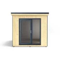 Forest Garden Xtend 8x9 Pent Tongue & Groove Garden Office With Single Door -Garden Tool Store forest garden xtend 8x9 pent tongue groove garden office with single door5013053183540 01c