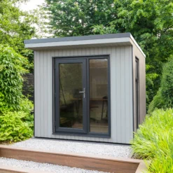 Forest Garden Xtend 8x9 Pent Tongue & Groove Garden Office With Single Door -Garden Tool Store forest garden xtend 8x9 pent tongue groove garden office with single door5013053183540 02i