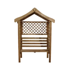 Forest Parisienne Arbour, (H)2120mm (W)1540mm (D)660mm - Assembly Required 7 Forest Parisienne Arbour, (H)2120mm (W)1540mm (D)660mm - Assembly Required -Garden Tool Store forest parisienne arbour h 2120mm w 1540mm d 660mm assembly required5013053135952 02c bq