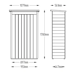 Forest Tall Tongue & Groove 3.5x2 Pent Garden Storage 750L 25 Forest Tall Tongue & Groove 3.5x2 Pent Garden Storage 750L -Garden Tool Store forest tall tongue groove 3 5x2 pent garden storage 750l5013053163160 01t bq