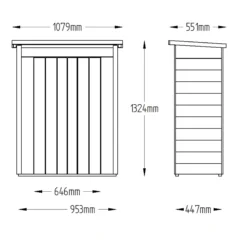 Forest Tongue & Groove 3.5x2 Pent Garden Storage 600L 29 Forest Tongue & Groove 3.5x2 Pent Garden Storage 600L -Garden Tool Store forest tongue groove 3 5x2 pent garden storage 600l5013053163122 01t bq