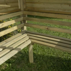 Forest Venetian Corner Arbour, (H)2500mm (W)2330mm (D)1610mm - Assembly Required -Garden Tool Store forest venetian corner arbour h 2500mm w 2330mm d 1610mm assembly required5013053139745 11i