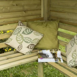 Forest Venetian Corner Arbour, (H)2500mm (W)2330mm (D)1610mm - Assembly Required -Garden Tool Store forest venetian corner arbour h 2500mm w 2330mm d 1610mm assembly required5013053139745 12i