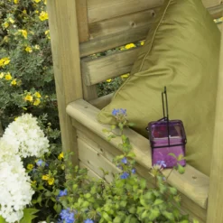 Forest Venetian Corner Arbour, (H)2500mm (W)2330mm (D)1610mm - Assembly Required -Garden Tool Store forest venetian corner arbour h 2500mm w 2330mm d 1610mm assembly required5013053139745 13i