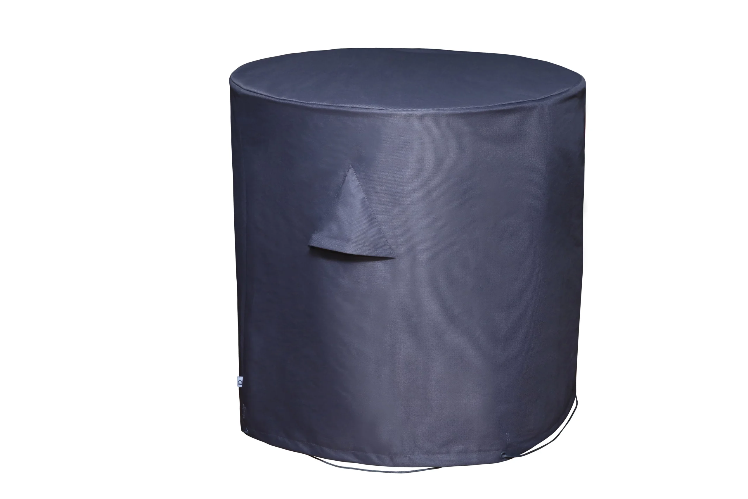 GoodHome Hamilton Steel Grey Round Dining Table Cover 72cm(H) 72cm(Dia) 1 GoodHome Hamilton Steel Grey Round Dining Table Cover 72cm(H) 72cm(Dia)