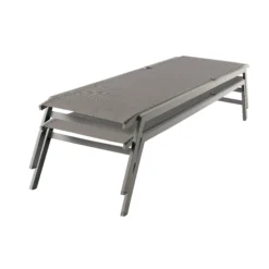 GoodHome Moorea Grey Metal Sun Lounger -Garden Tool Store goodhome moorea grey metal sun lounger5059340347356 22c